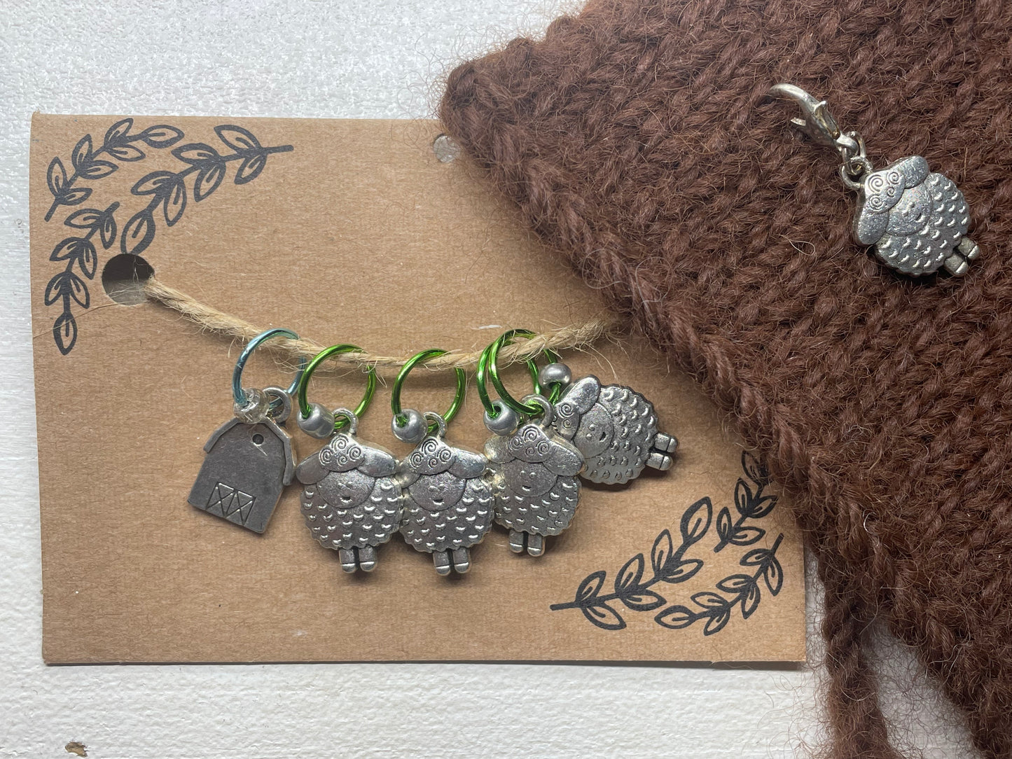 Stitch Markers - Sheep